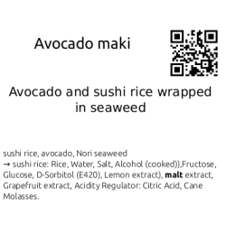 Avocado Maki