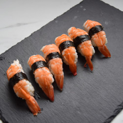 Prawn nigiri