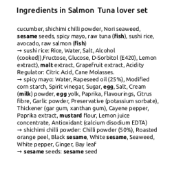 Salmon & Tuna lover set